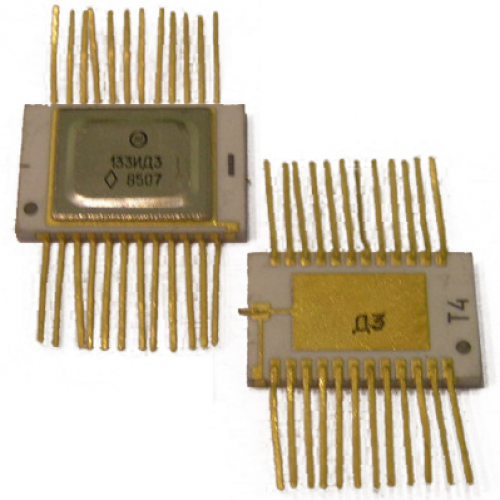 133ИД3, 556РТ7-1 — 24 ноги, 1 подложка